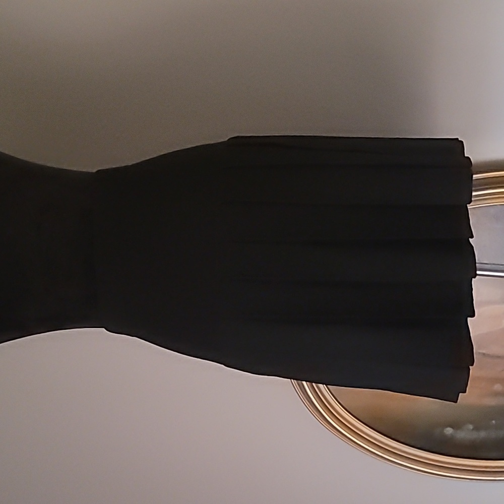 St John Collection Solid Black Fully Peated Skirt… - image 5